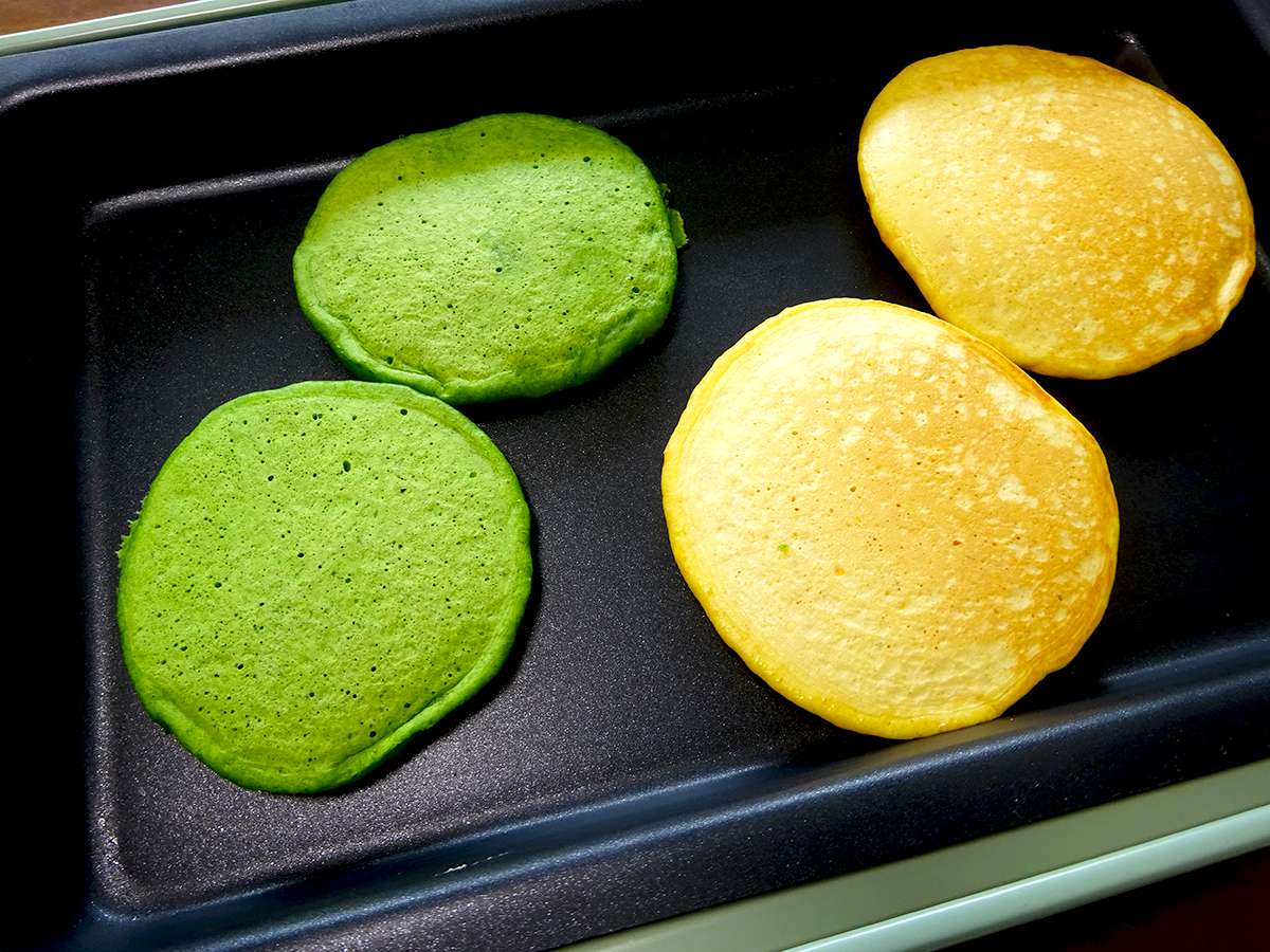 野菜のヘルシーパンケーキ ホットプレート版 みそ健康づくり委員会 味噌の公式サイト